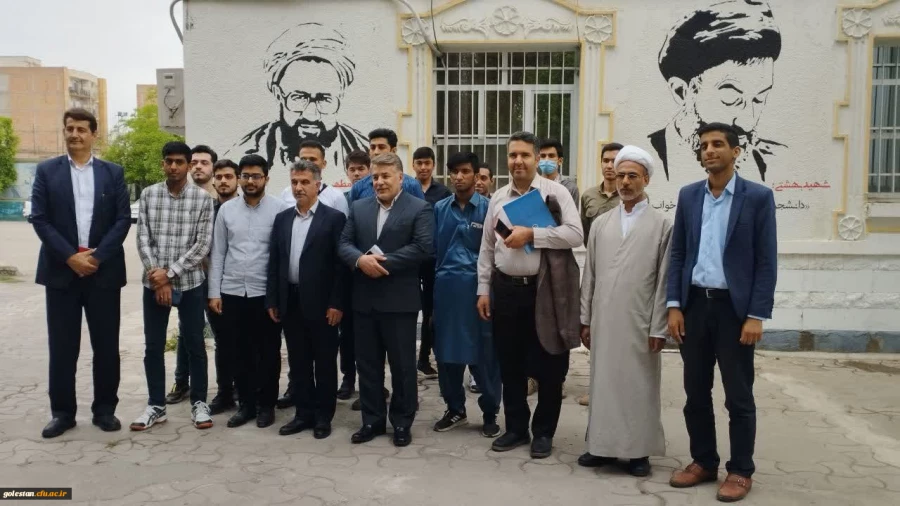 بازدید سرپرست معاونت نظارت، ارزیابی و تضمین کیفیت دانشگاه فرهنگیان از واحدهای دانشگاهی استان گلستان 6