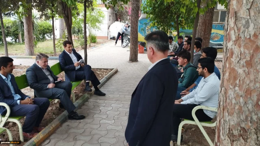بازدید سرپرست معاونت نظارت، ارزیابی و تضمین کیفیت دانشگاه فرهنگیان از واحدهای دانشگاهی استان گلستان 7
