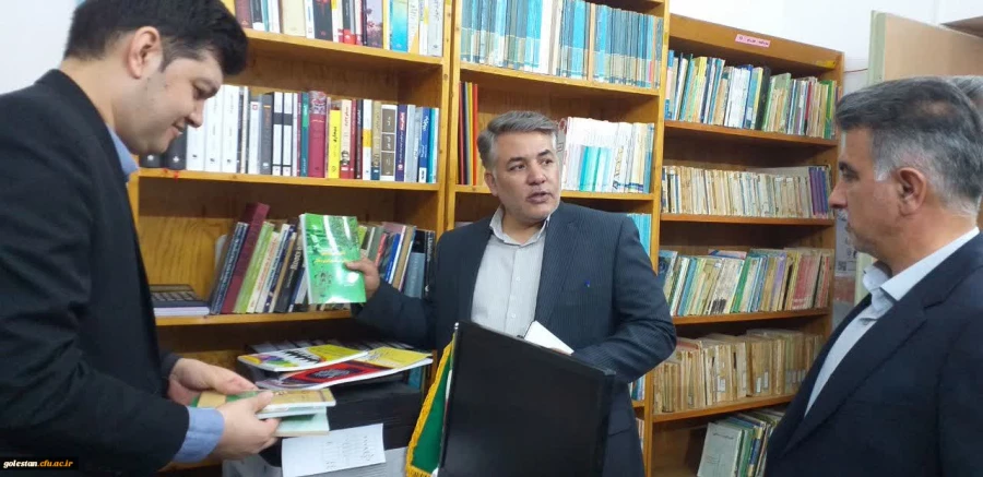 بازدید سرپرست معاونت نظارت، ارزیابی و تضمین کیفیت دانشگاه فرهنگیان از واحدهای دانشگاهی استان گلستان 8