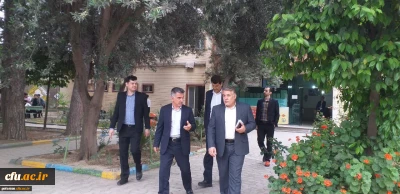 بازدید سرپرست معاونت نظارت، ارزیابی و تضمین کیفیت دانشگاه فرهنگیان از واحدهای دانشگاهی استان گلستان