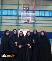 کسب عنوان قهرمانی تیم بسکتبال پردیس فاطمه الزهرا (س) در میان دانشگاههای آذربایجان شرقی 2