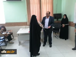 به مناسبت روز معلم؛
اساتید و کارکنان دانشگاه فرهنگیان با اهدای گل تجلیل شدند 22