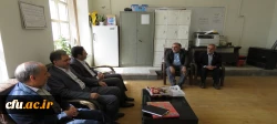 بازدید مسئولان و مدیران گروه های آموزشی دانشگاه فرهنگیان اردبیل از مدارس مجری طرح کارورزی