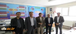 بازدید مسئولان و مدیران گروه های آموزشی دانشگاه فرهنگیان اردبیل از مدارس مجری طرح کارورزی