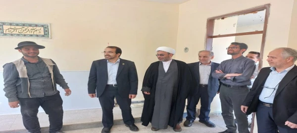 بازدید سرپرست دانشگاه فرهنگیان اردبیل از اردوی جهادی عهد خدمت