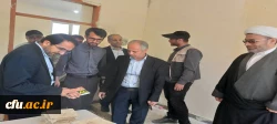 بازدید سرپرست دانشگاه فرهنگیان اردبیل از اردوی جهادی عهد خدمت