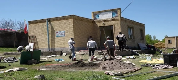 بازدید سرپرست دانشگاه فرهنگیان اردبیل از اردوی جهادی عهد خدمت