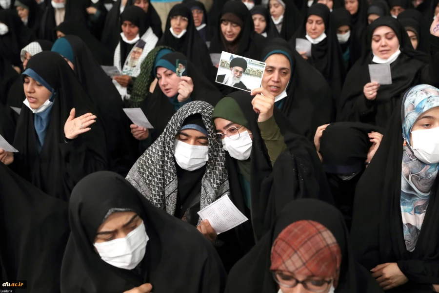 دیدار دانشجومعلمان و معلمان با رهبر معظم انقلاب اسلامی