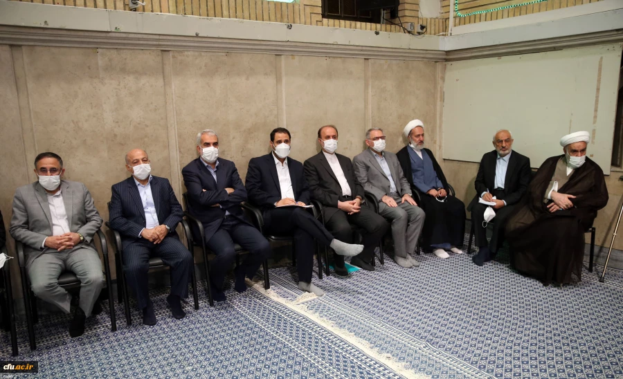 دیدار دانشجومعلمان و معلمان با رهبر معظم انقلاب اسلامی