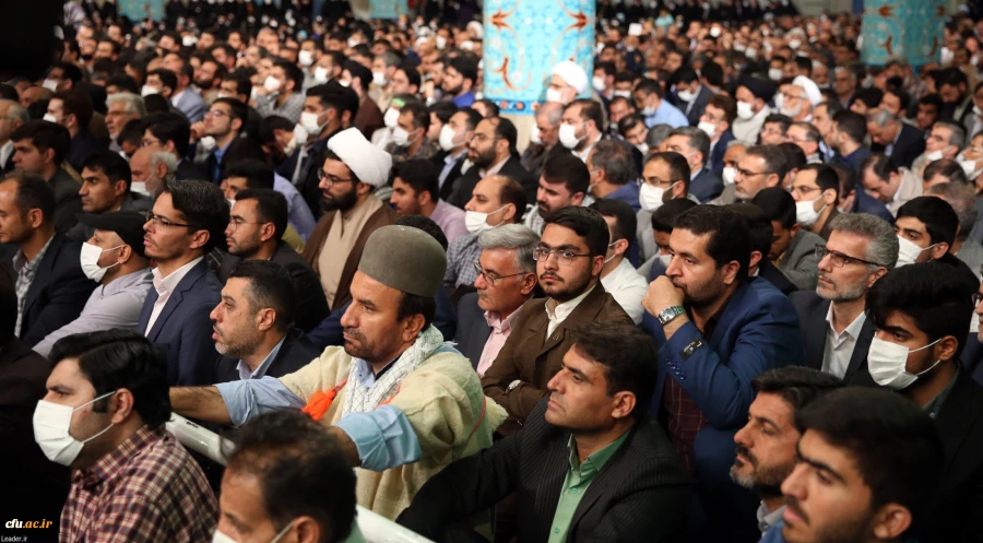 دیدار دانشجومعلمان و معلمان با رهبر معظم انقلاب اسلامی