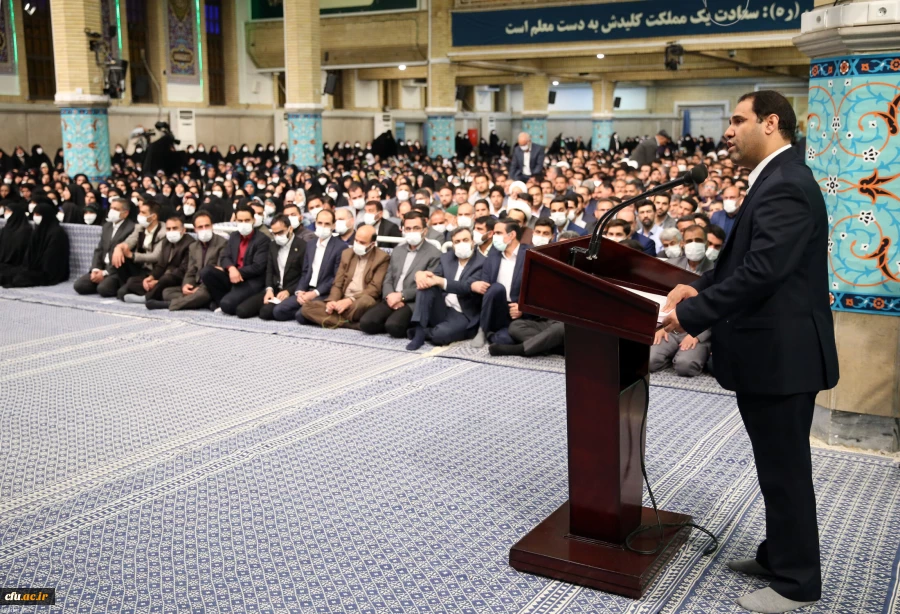 دیدار دانشجومعلمان و معلمان با رهبر معظم انقلاب اسلامی