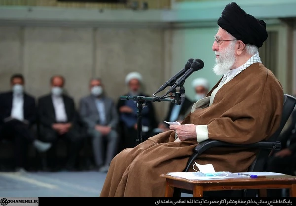 دیدار دانشجومعلمان و معلمان با رهبر معظم انقلاب اسلامی