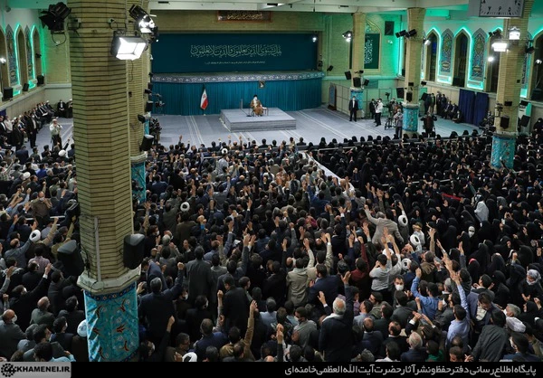 دیدار دانشجومعلمان و معلمان با رهبر معظم انقلاب اسلامی