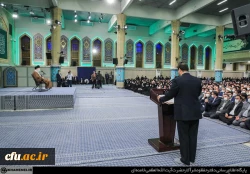 دیدار دانشجومعلمان و معلمان با رهبر معظم انقلاب اسلامی