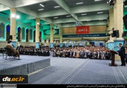 دیدار دانشجومعلمان و معلمان با رهبر معظم انقلاب اسلامی