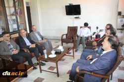 دیدار رئیس دانشگاه فرهنگیان استان با مدیرکل بهزیستی
 4