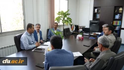 جلسه پرسش و پاسخ دانشجویان با رئیس و مسئولین
 4