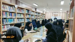 در پردیس بنت الهدی صدر دانشگاه فرهنگیان استان بوشهر برگزار شد:
کارگاه آموزشی نقد کتاب های داستان و رمان 7