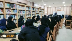 در پردیس بنت الهدی صدر دانشگاه فرهنگیان استان بوشهر برگزار شد:
کارگاه آموزشی نقد کتاب های داستان و رمان 8