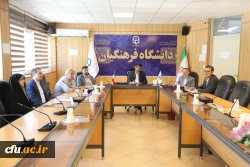 نشست معاونت آموزشی و تحصیلات تکمیلی دانشگاه با مسئولین استان فارس 2