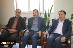 دیدار رئیس دانشگاه فرهنگیان استان با مدیرکل بهزیستی
 2