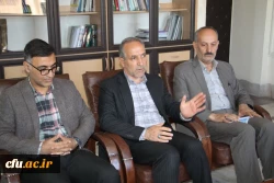 دیدار رئیس دانشگاه فرهنگیان استان با مدیرکل بهزیستی
 3