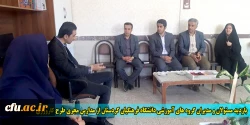 بازدید مسئولان و مدیران گروه های آموزشی دانشگاه فرهنگیان کردستان از مدارس مجری طرح کارورزی
 2