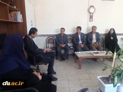 بازدید مسئولان و مدیران گروه های آموزشی دانشگاه فرهنگیان کردستان از مدارس مجری طرح کارورزی
 2