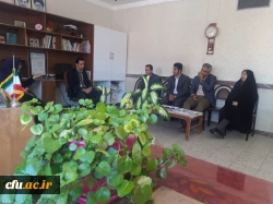 بازدید مسئولان و مدیران گروه های آموزشی دانشگاه فرهنگیان کردستان از مدارس مجری طرح کارورزی
 3