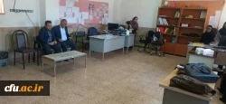 بازدید مسئولان و مدیران گروه های آموزشی دانشگاه فرهنگیان کردستان از مدارس مجری طرح کارورزی
 8