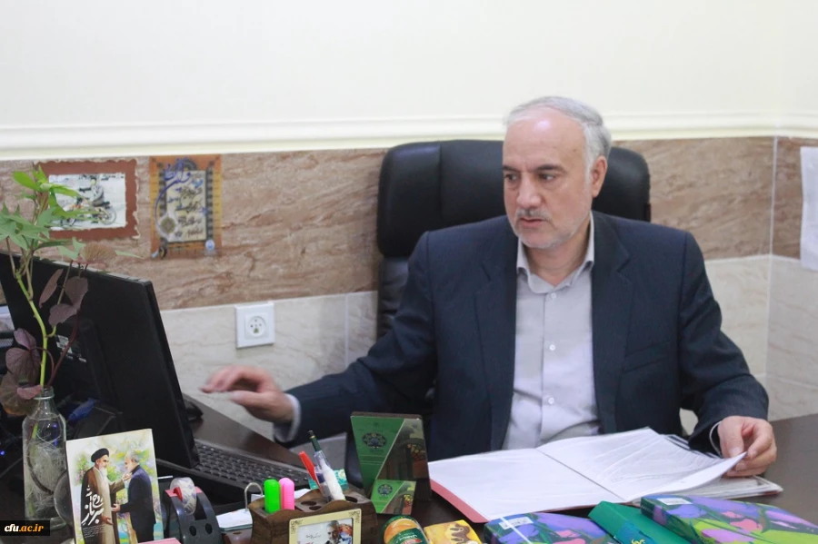 بازدید ناظر فرهنگی سازمان مرکزی از فعالیت های فرهنگی دانشگاه فرهنگیان استان بوشهر  4