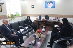 بازدید ناظر فرهنگی سازمان مرکزی از فعالیت های فرهنگی دانشگاه فرهنگیان استان بوشهر  5