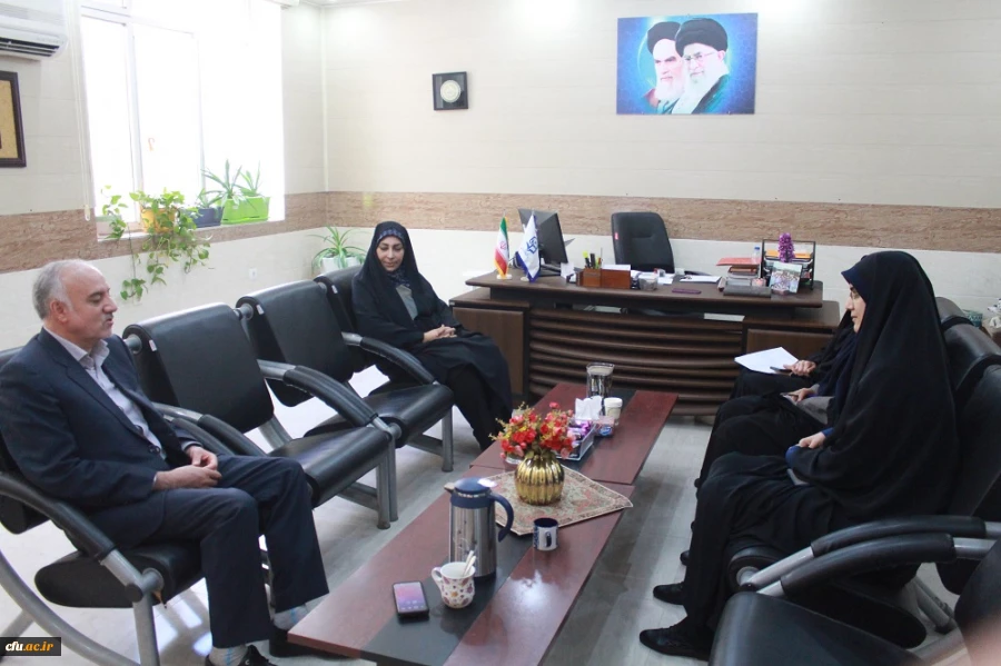 بازدید ناظر فرهنگی سازمان مرکزی از فعالیت های فرهنگی دانشگاه فرهنگیان استان بوشهر  5