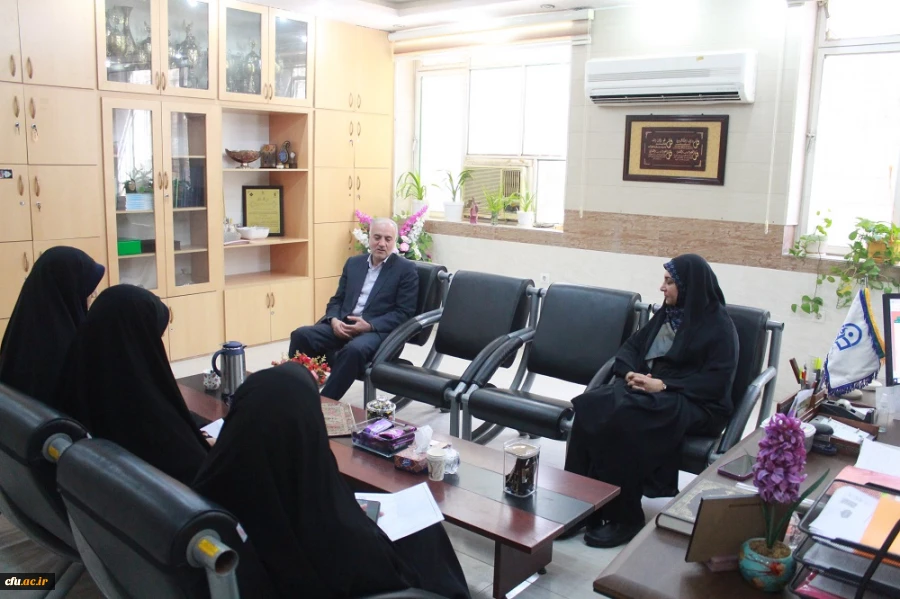 بازدید ناظر فرهنگی سازمان مرکزی از فعالیت های فرهنگی دانشگاه فرهنگیان استان بوشهر  6