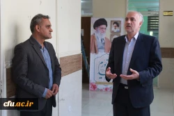 بازدید ناظر فرهنگی سازمان مرکزی از فعالیت های فرهنگی دانشگاه فرهنگیان استان بوشهر  11