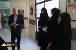 بازدید ناظر فرهنگی سازمان مرکزی از فعالیت های فرهنگی دانشگاه فرهنگیان استان بوشهر  12