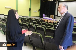 بازدید ناظر فرهنگی سازمان مرکزی از فعالیت های فرهنگی دانشگاه فرهنگیان استان بوشهر  13