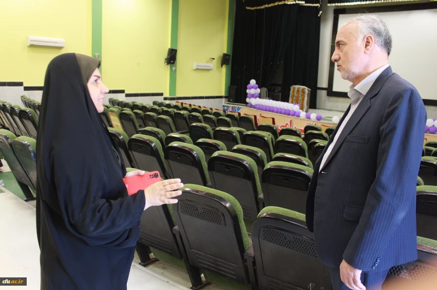 بازدید ناظر فرهنگی سازمان مرکزی از فعالیت های فرهنگی دانشگاه فرهنگیان استان بوشهر  13
