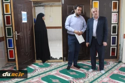 بازدید ناظر فرهنگی سازمان مرکزی از فعالیت های فرهنگی دانشگاه فرهنگیان استان بوشهر  22