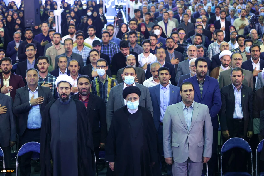 دیدار رئیس جمهور با جمعی از معلمان و اساتید و دانشجویان دانشگاه فرهنگیان 3