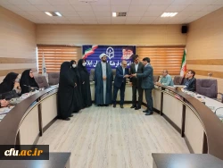 برگزاری آیین تکریم و معارفه مدیران سابق و جدید گروه علوم تربیتی در دانشگاه فرهنگیان استان ایلام 10