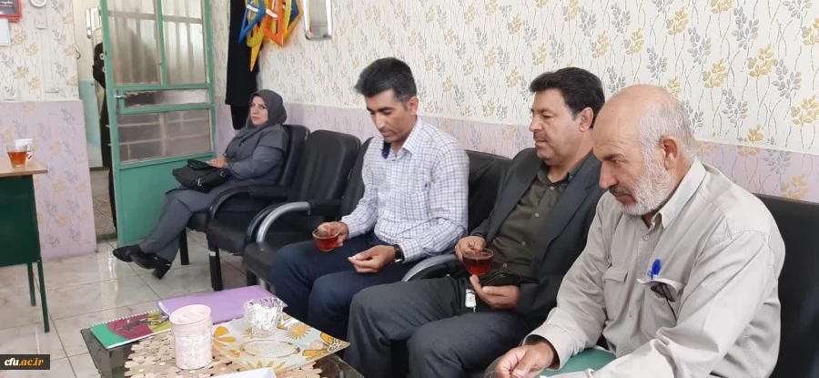 بازدید مدیران  گروه های آموزشی وکارشناس  کارورزی پردیس علامه طباطبایی لرستان از مدارس مجری کارورزی  7