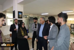 افتتاح دهمین نمایشگاه آثار هنری دانشجویان دانشگاه فرهنگیان آذربایجان شرقی 2