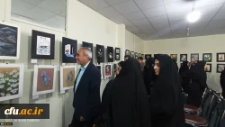 افتتاح دهمین نمایشگاه آثار هنری دانشجویان دانشگاه فرهنگیان آذربایجان شرقی 6
