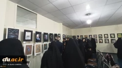 افتتاح دهمین نمایشگاه آثار هنری دانشجویان دانشگاه فرهنگیان آذربایجان شرقی 8