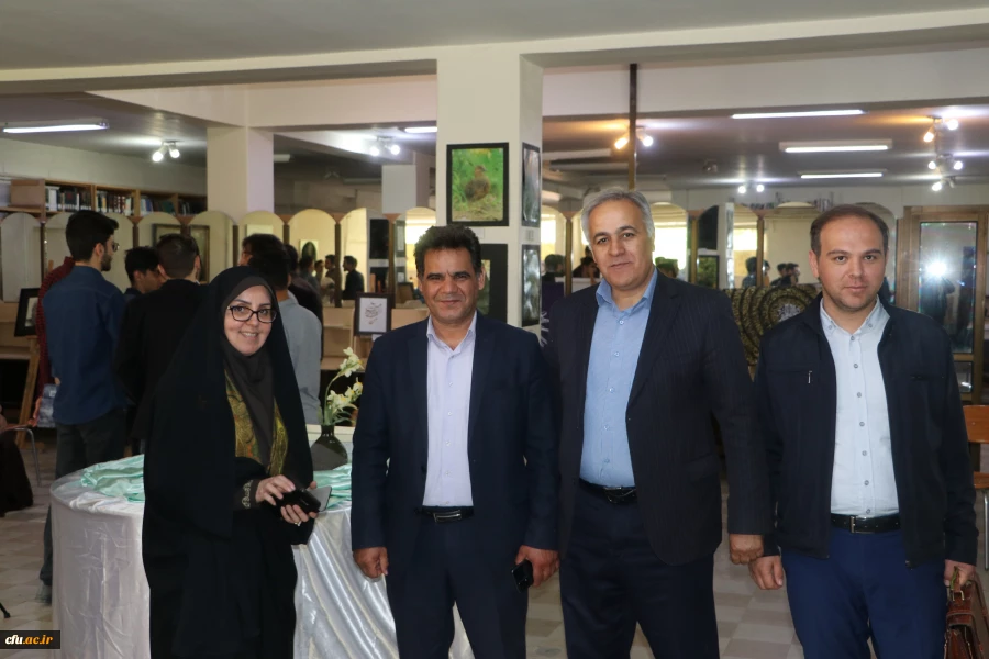 افتتاح دهمین نمایشگاه آثار هنری دانشجویان دانشگاه فرهنگیان آذربایجان شرقی 4