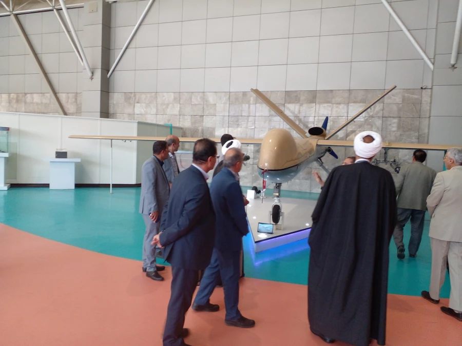 بازدید اعضای هیات علمی دانشگاه فرهنگیان استان مرکزی از پارک ملی هوافضای سپاه پاسداران
 2