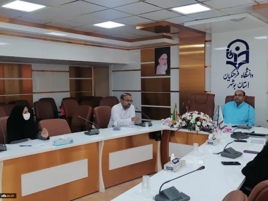 
در دانشگاه فرهنگیان استان بوشهر:
برگزاری نشست کمیته پایش و ارزیابی اجرای برنامه کارورزی
 4