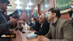 میز خدمت مدیرکل دادگستری استان فارس ویژه فرهنگیان در دانشگاه فرهنگیان استان فارس       2