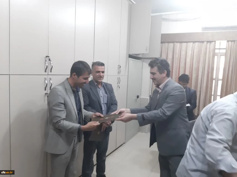 تجلیل از مشاوران دانشگاه فرهنگیان استان فارس 7